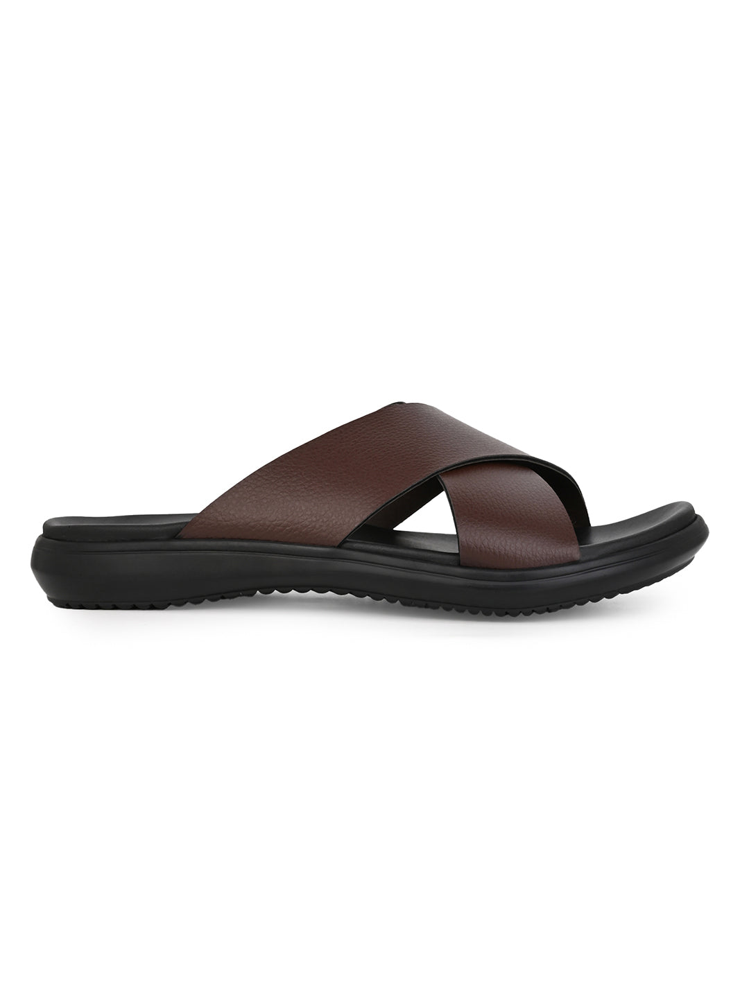 Fentacia Men Cross Straps Casual Sandals