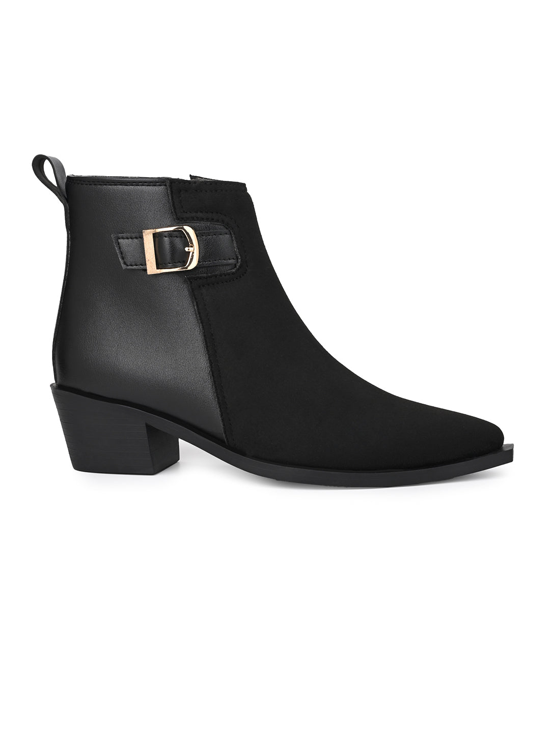 Fentacia Women Pointed Chelsea Boots