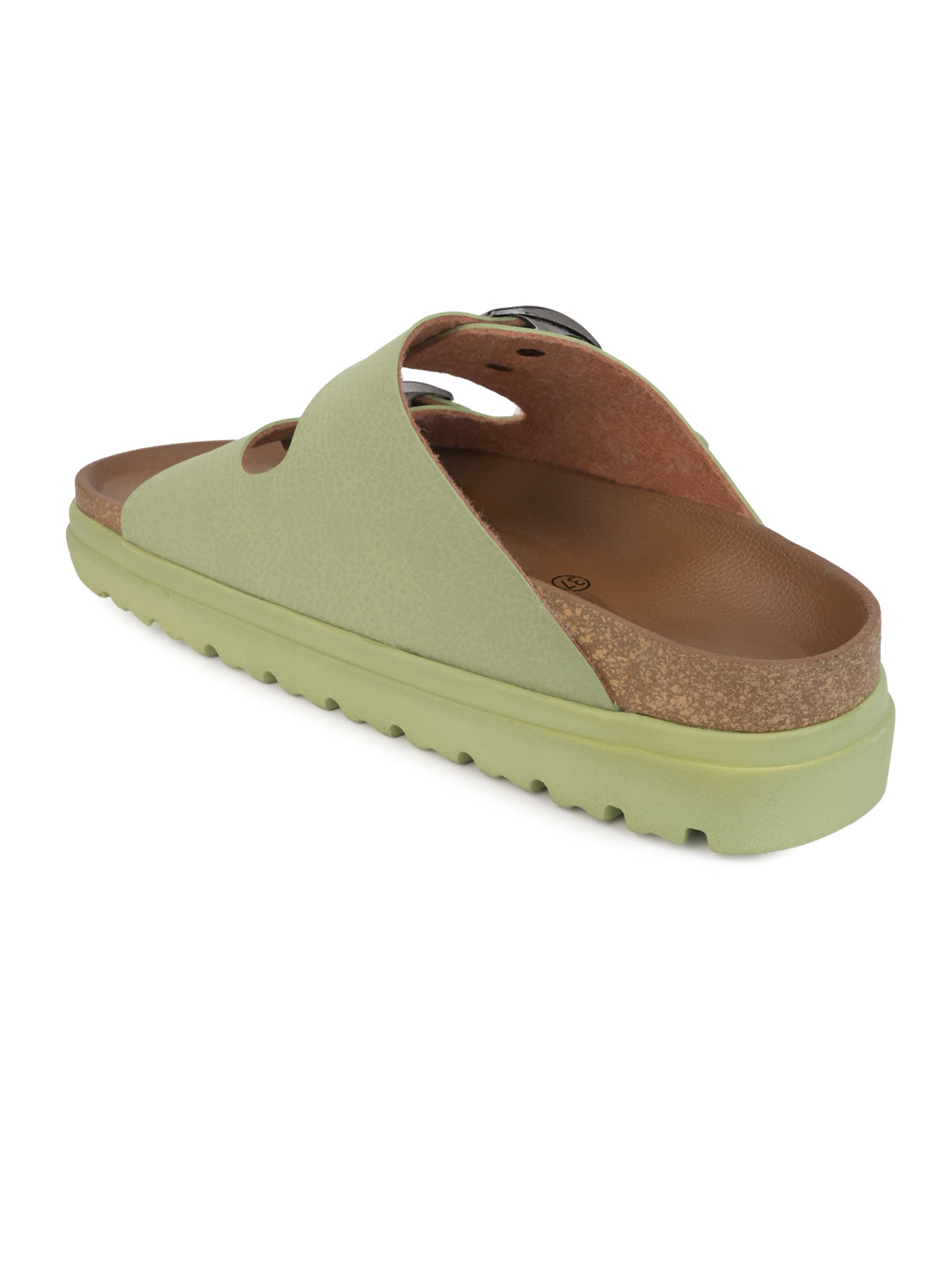 Fentacia Women Dual Buckle Casual Flats