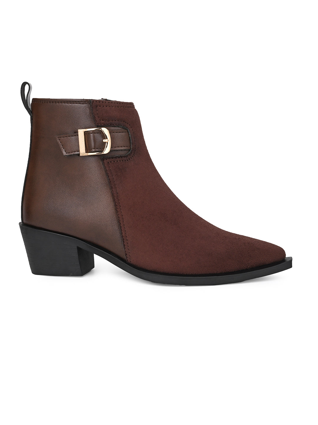 Fentacia Women Pointed Chelsea Boots