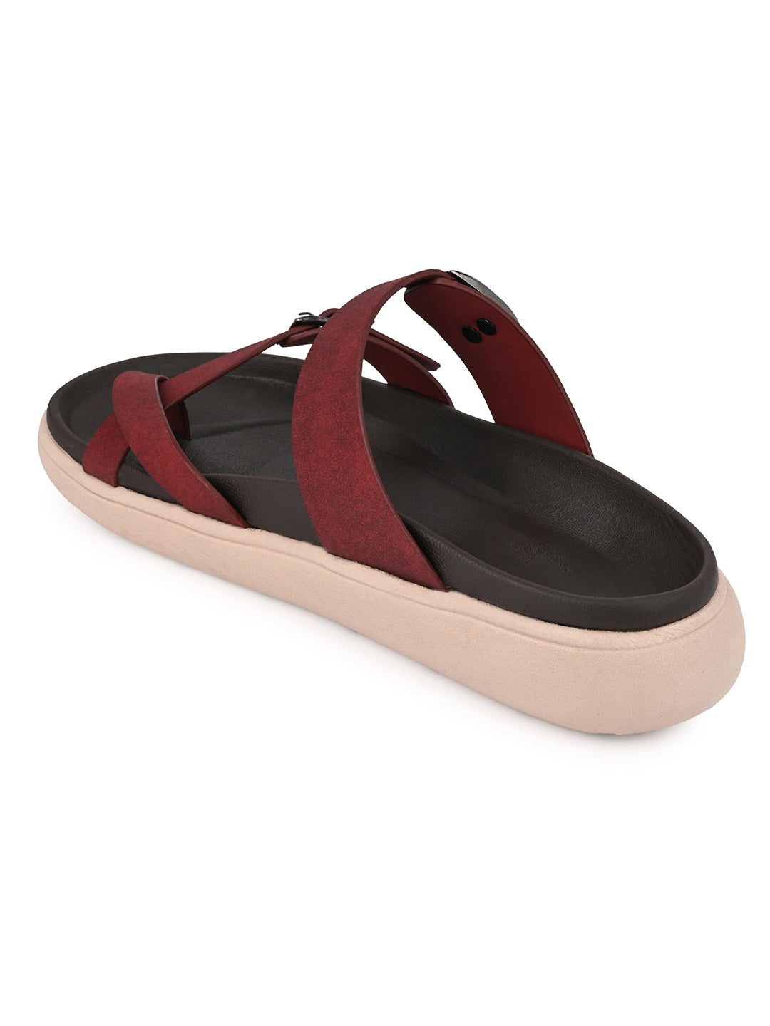 Fentacia Women Toe Ring Lightweight Comfort Suede Sandals