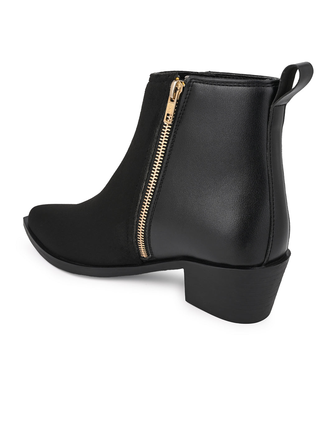 Fentacia Women Pointed Chelsea Boots