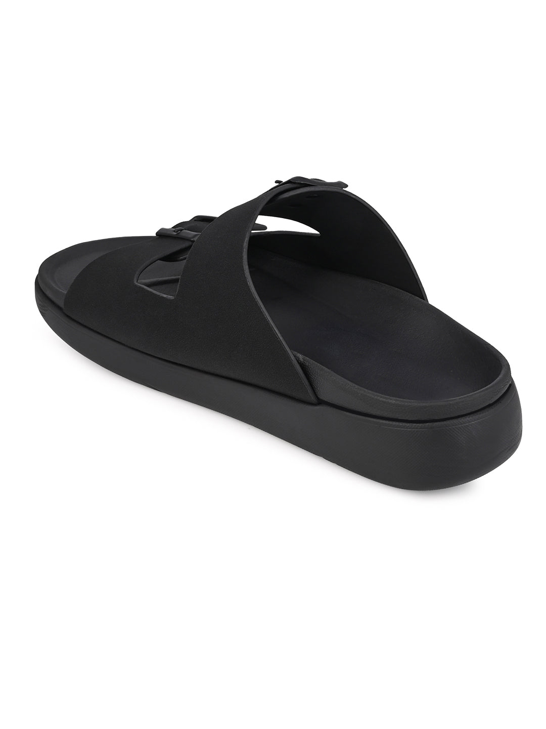 Fentacia men Solid Suede Comfort Sandals