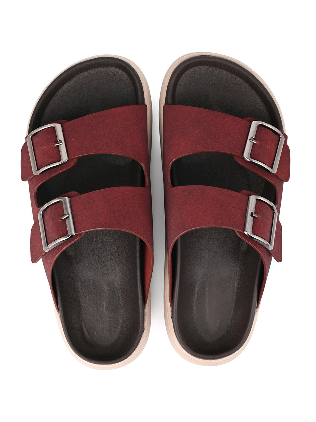 Fentacia Women Lightweight Comfort Sandals With Dual Buckle adjustable straps