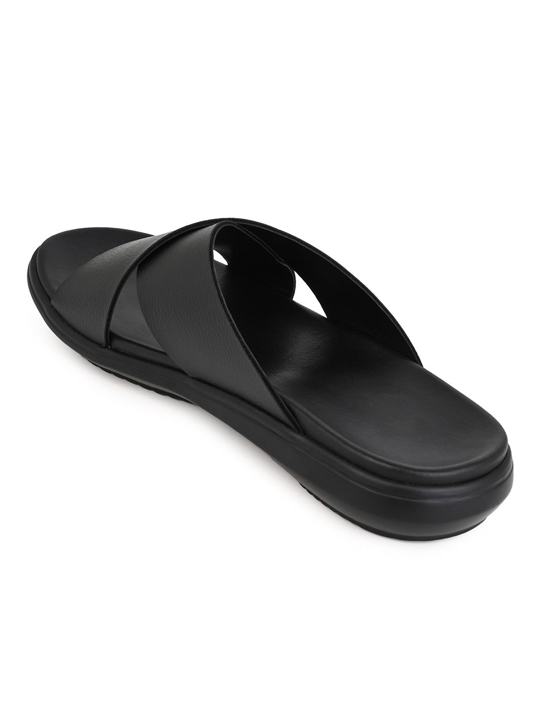 Fentacia Men Cross Straps Casual Sandals