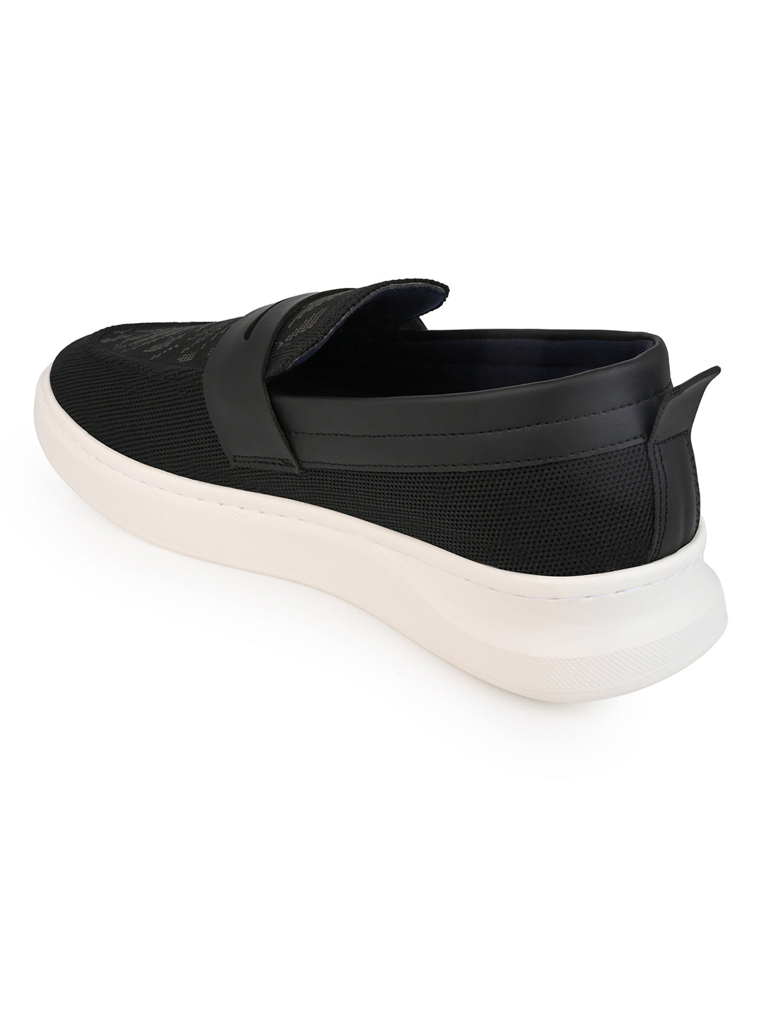 Fentacia Men Knitted Memory Foam Casual Loafers