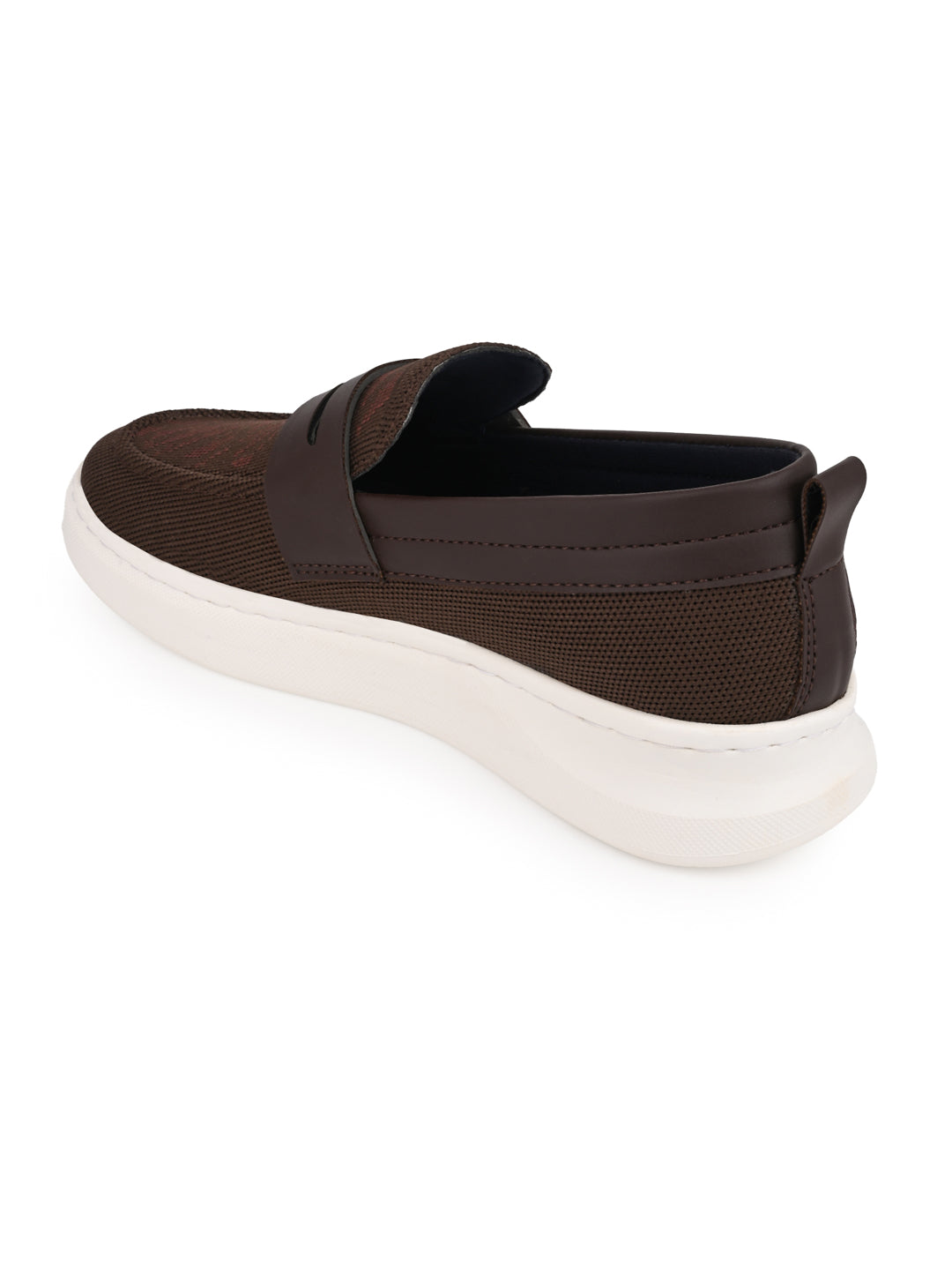 Fentacia Men Knitted Memory Foam Casual Loafers