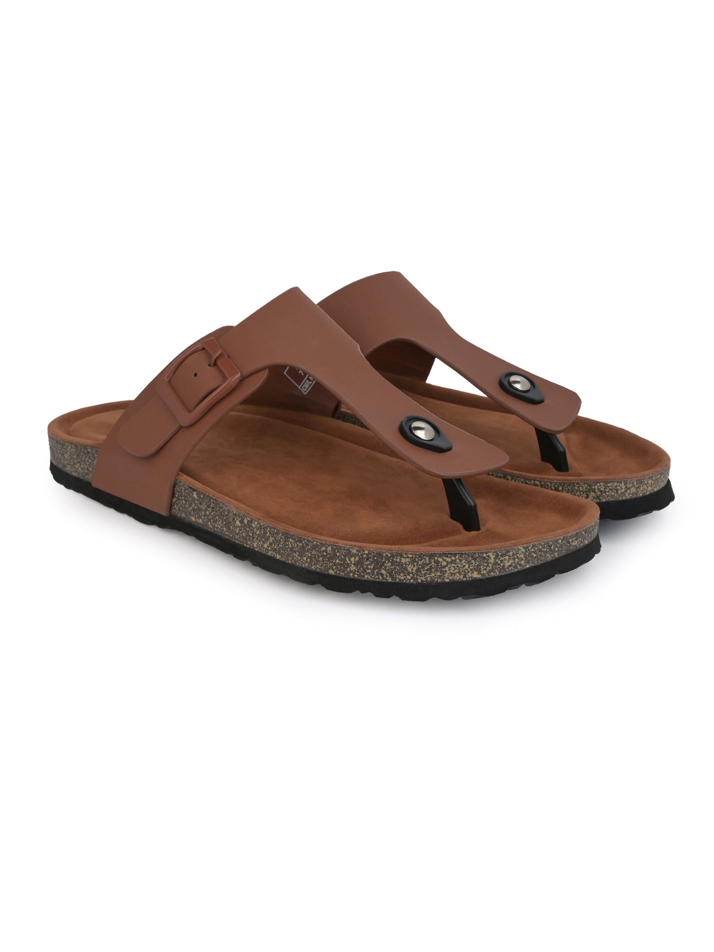 Fentacia Men T-Straps Comfort Sandals