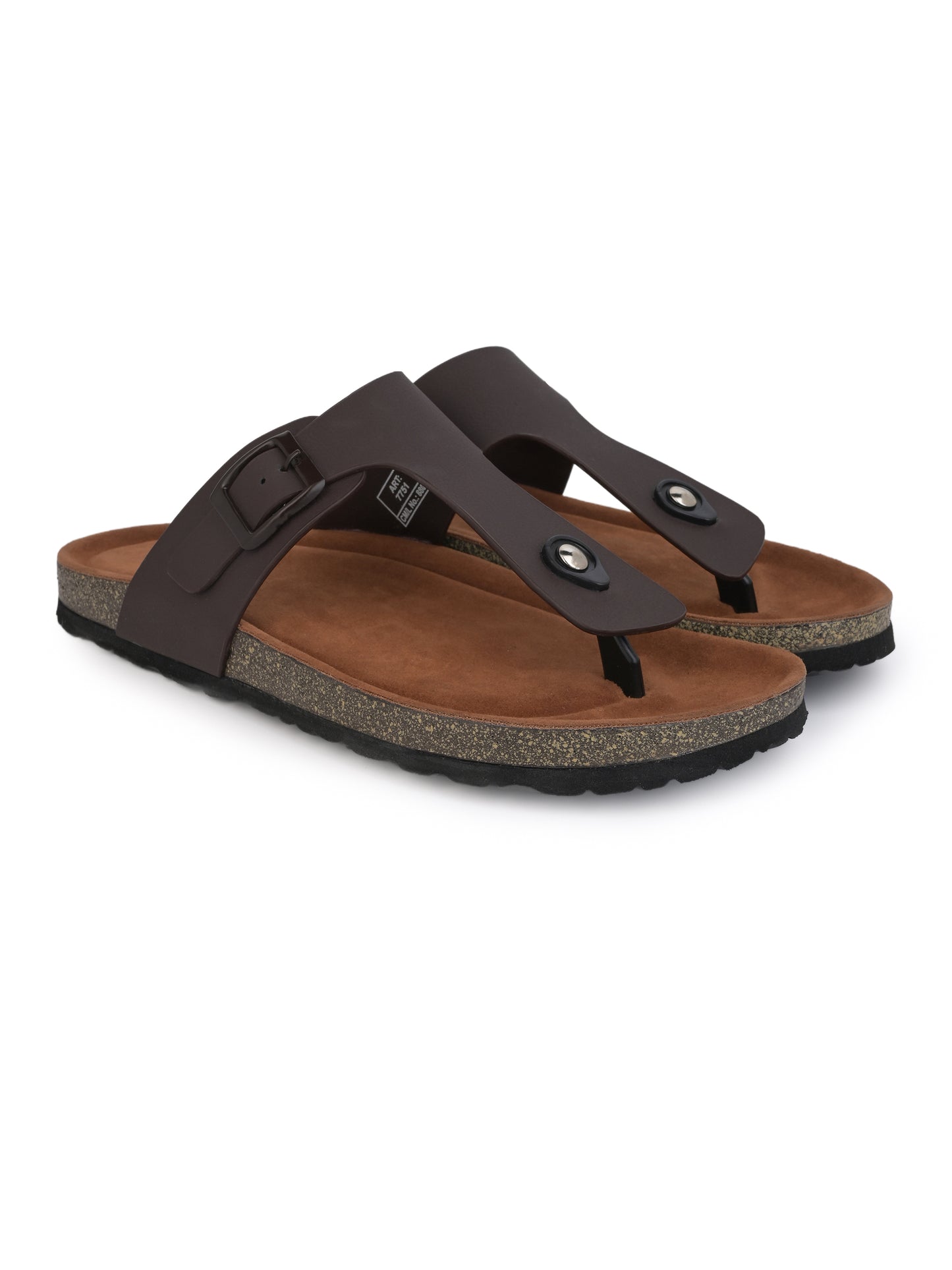 Fentacia Men T-Straps Comfort Sandals