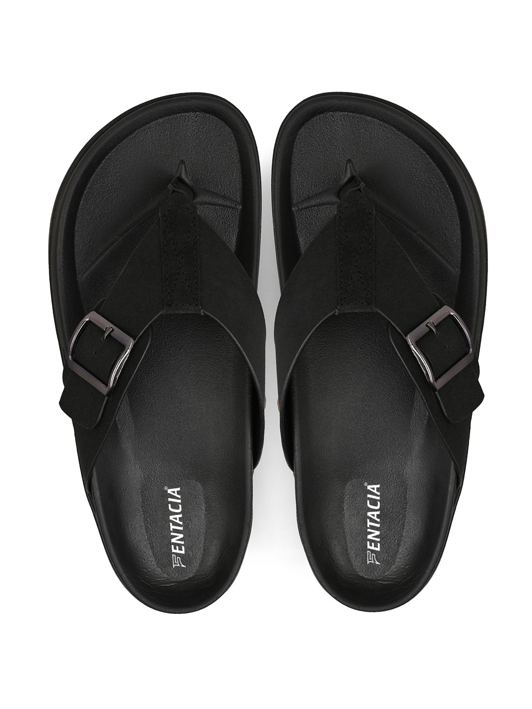 Fentacia Men T-Strap Casual Sandals