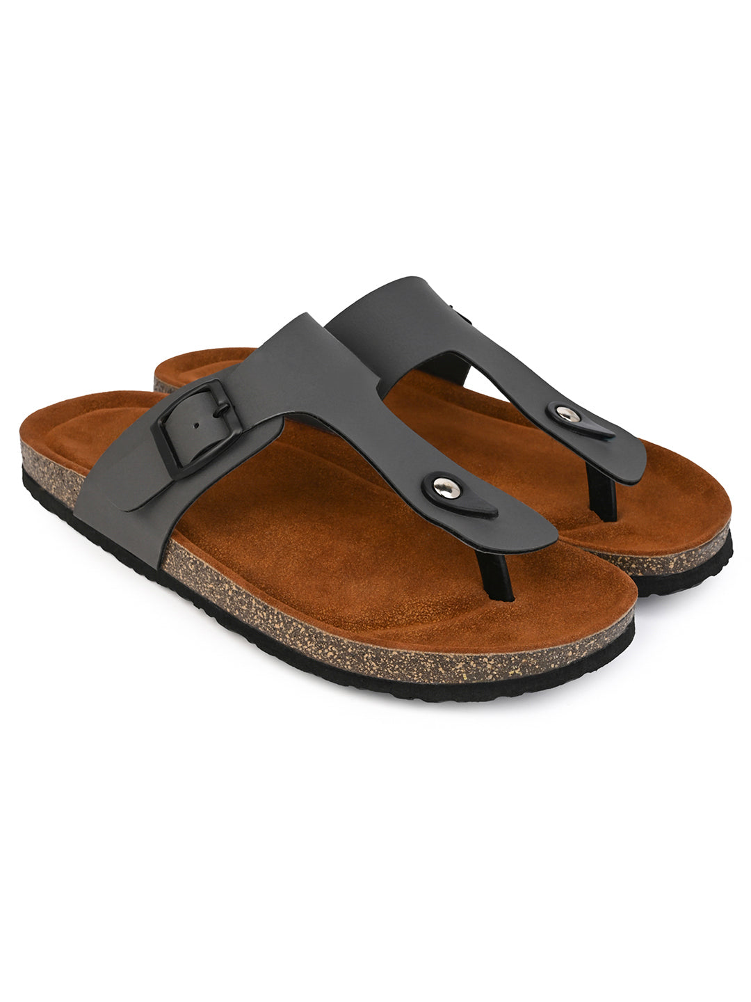 Fentacia Men T-Straps Comfort Sandals