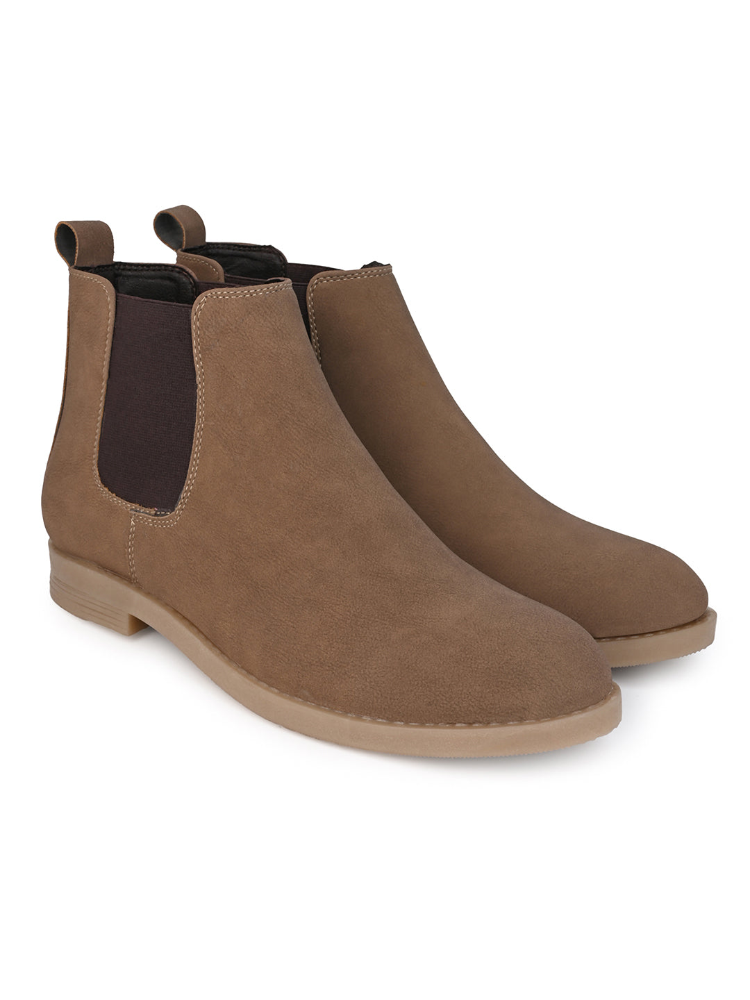 Fentacia Men Synthetic Nubuck Chelsea Boots
