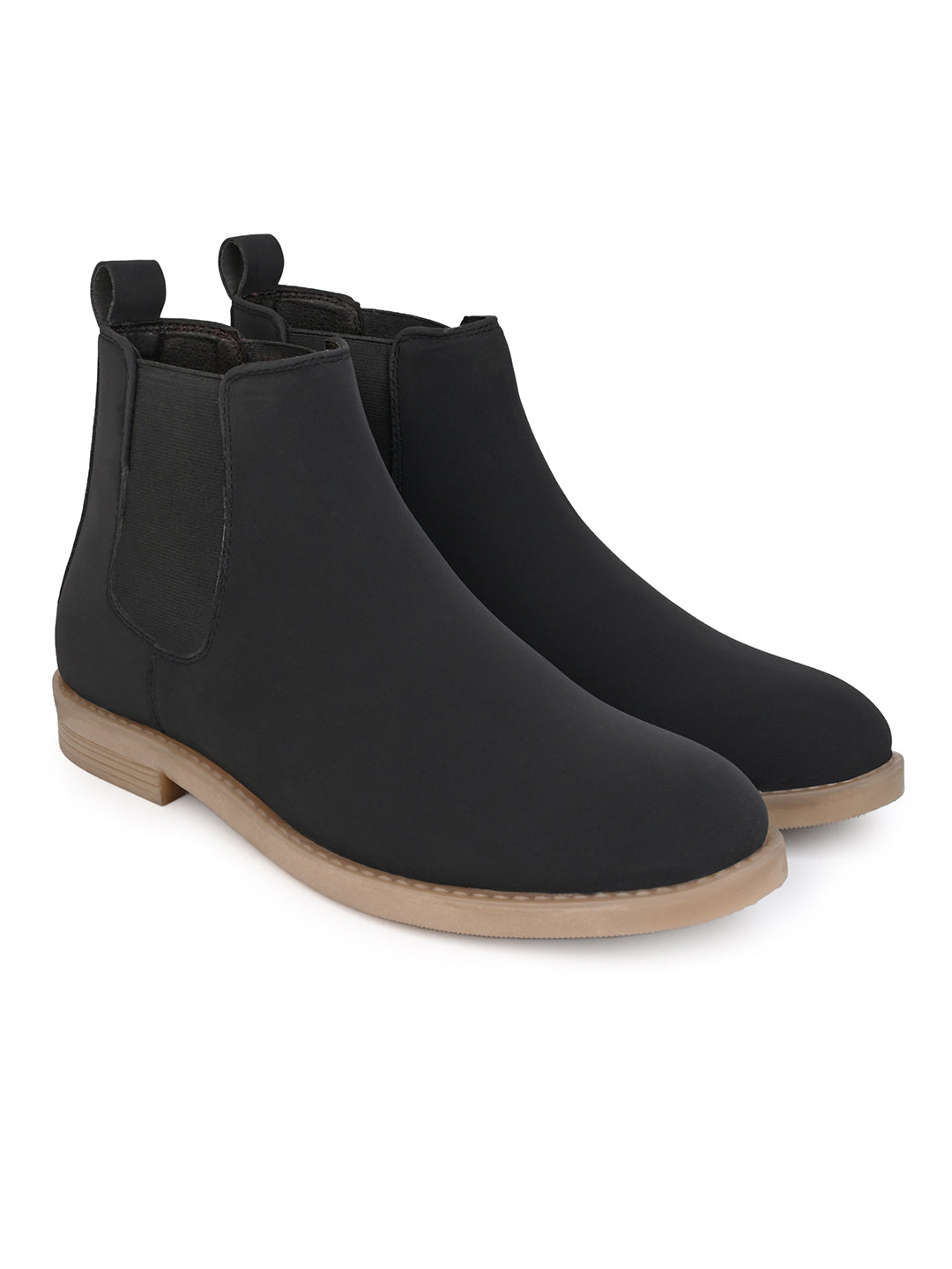 Fentacia Men Synthetic Nubuck Chelsea Boots