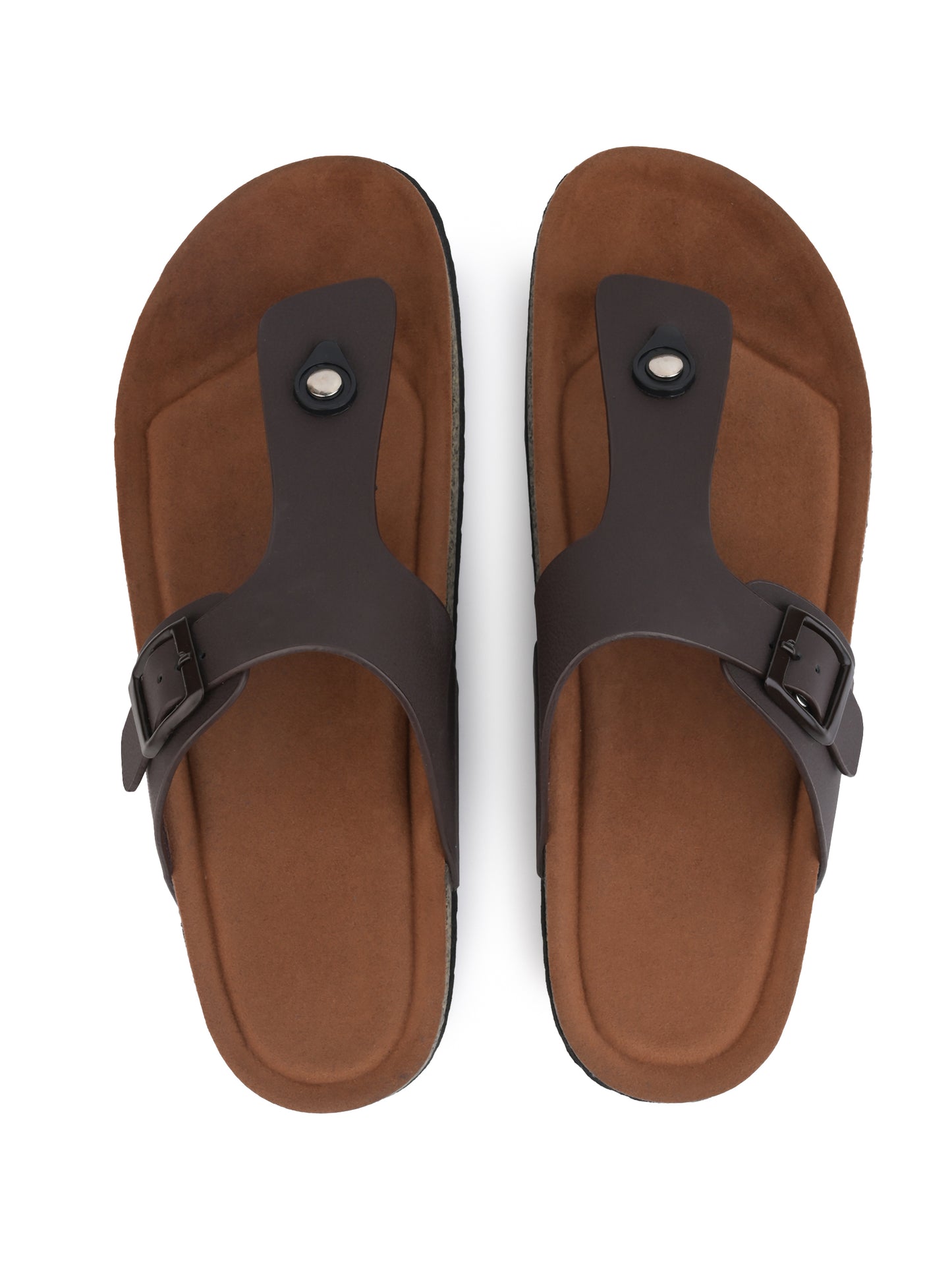 Fentacia Men T-Straps Comfort Sandals