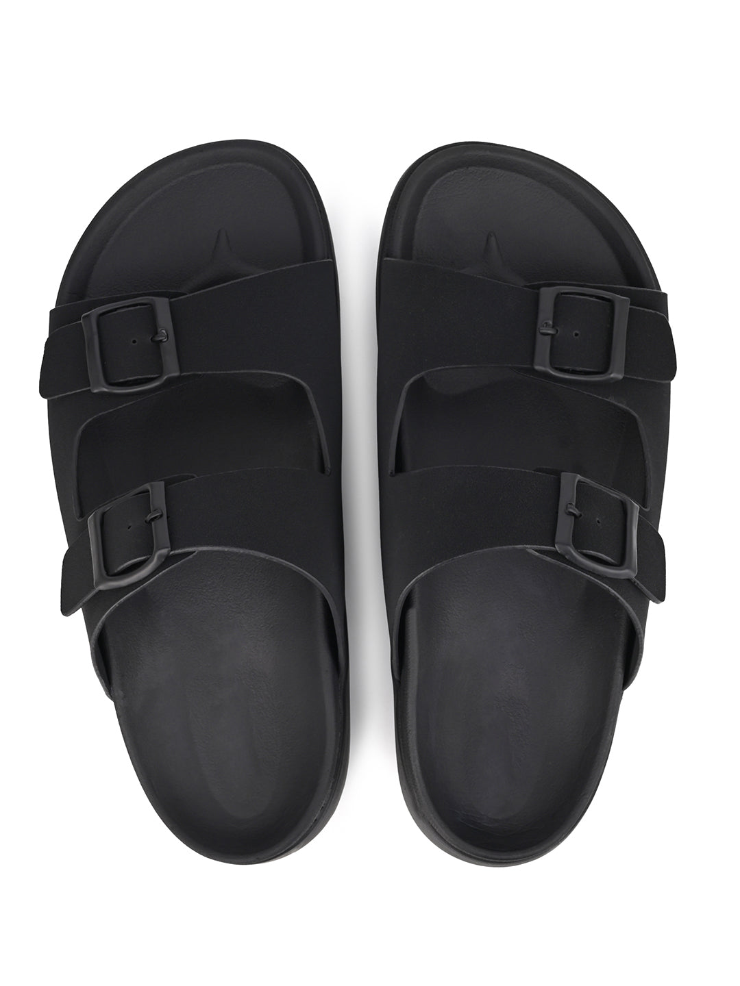 Fentacia men Solid Suede Comfort Sandals