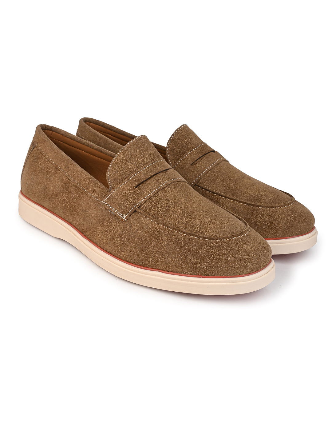 Fentacia Men Suede Casual Loafers