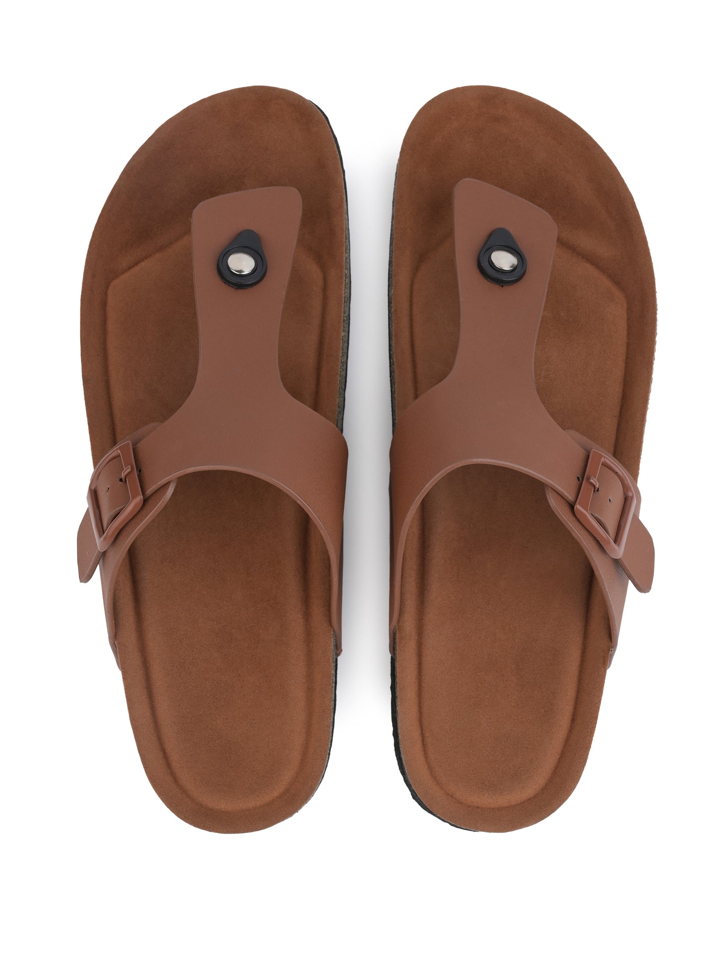 Fentacia Men T-Straps Comfort Sandals