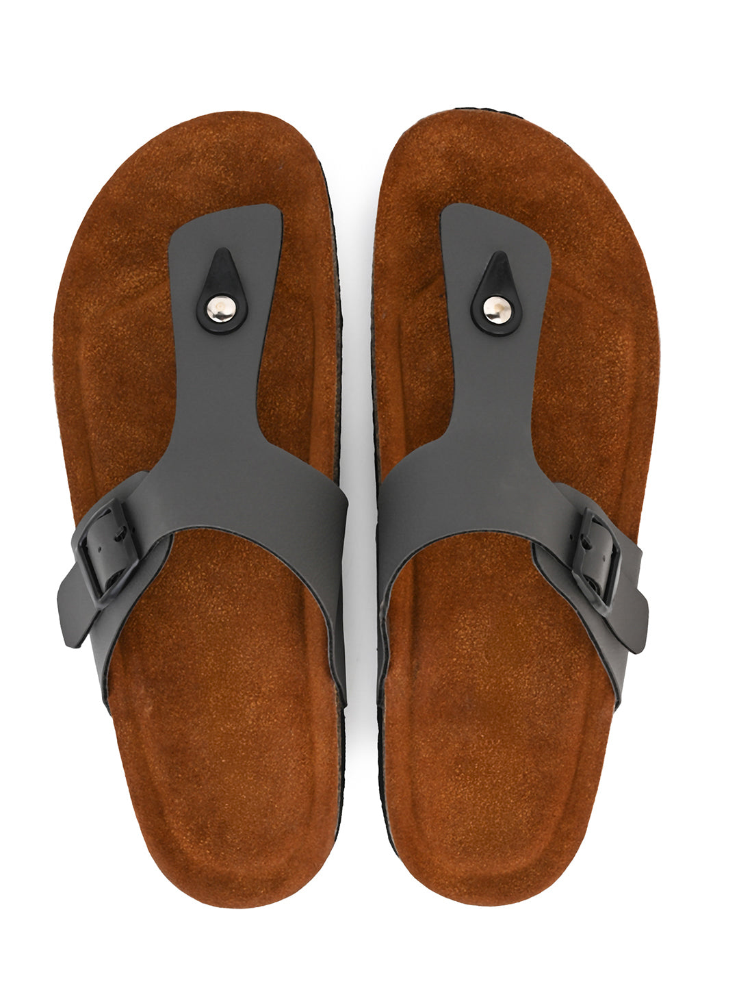 Fentacia Men T-Straps Comfort Sandals