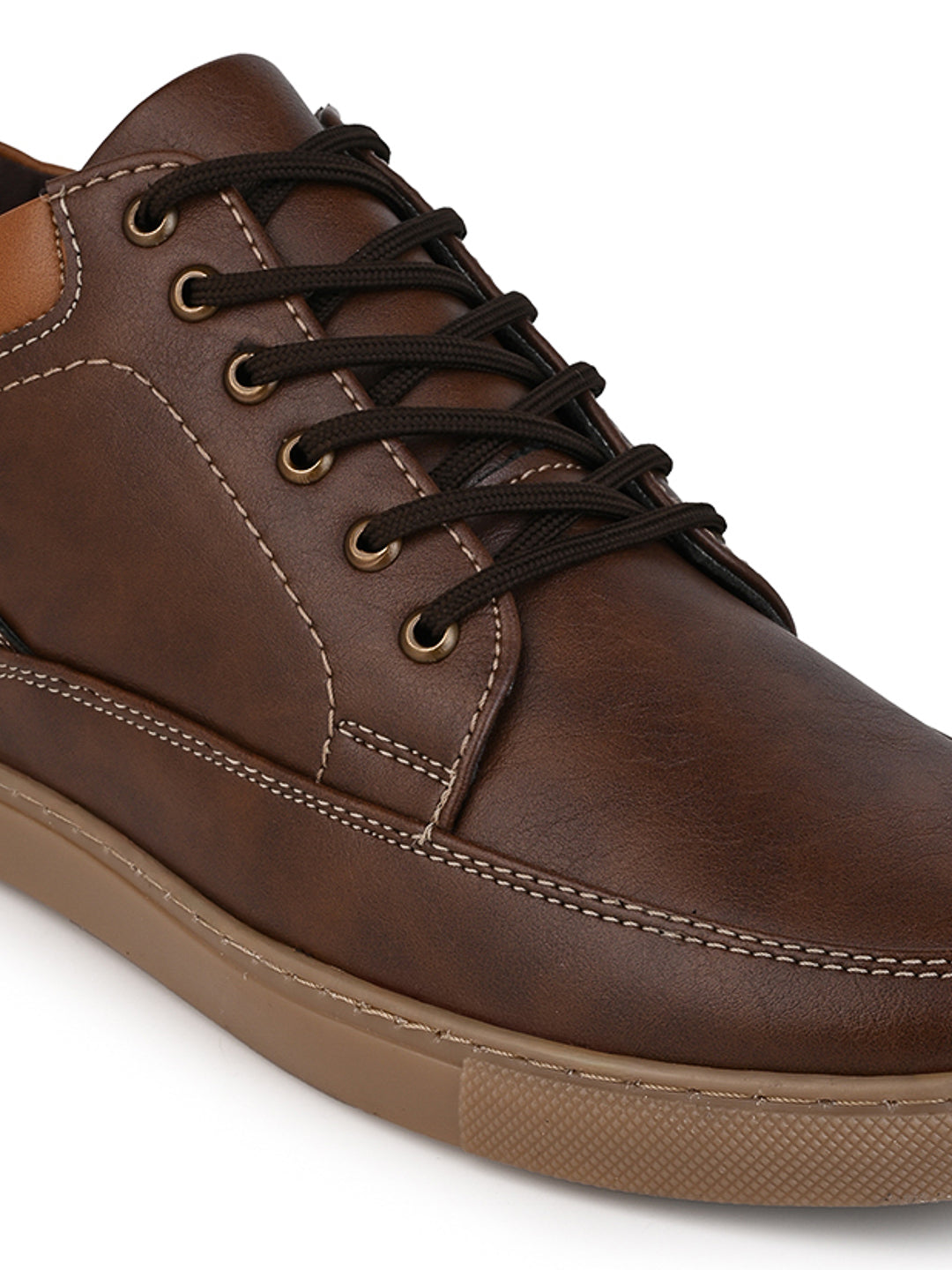 Fentacia Men Synthetic Casual Mid-Top Sneakers