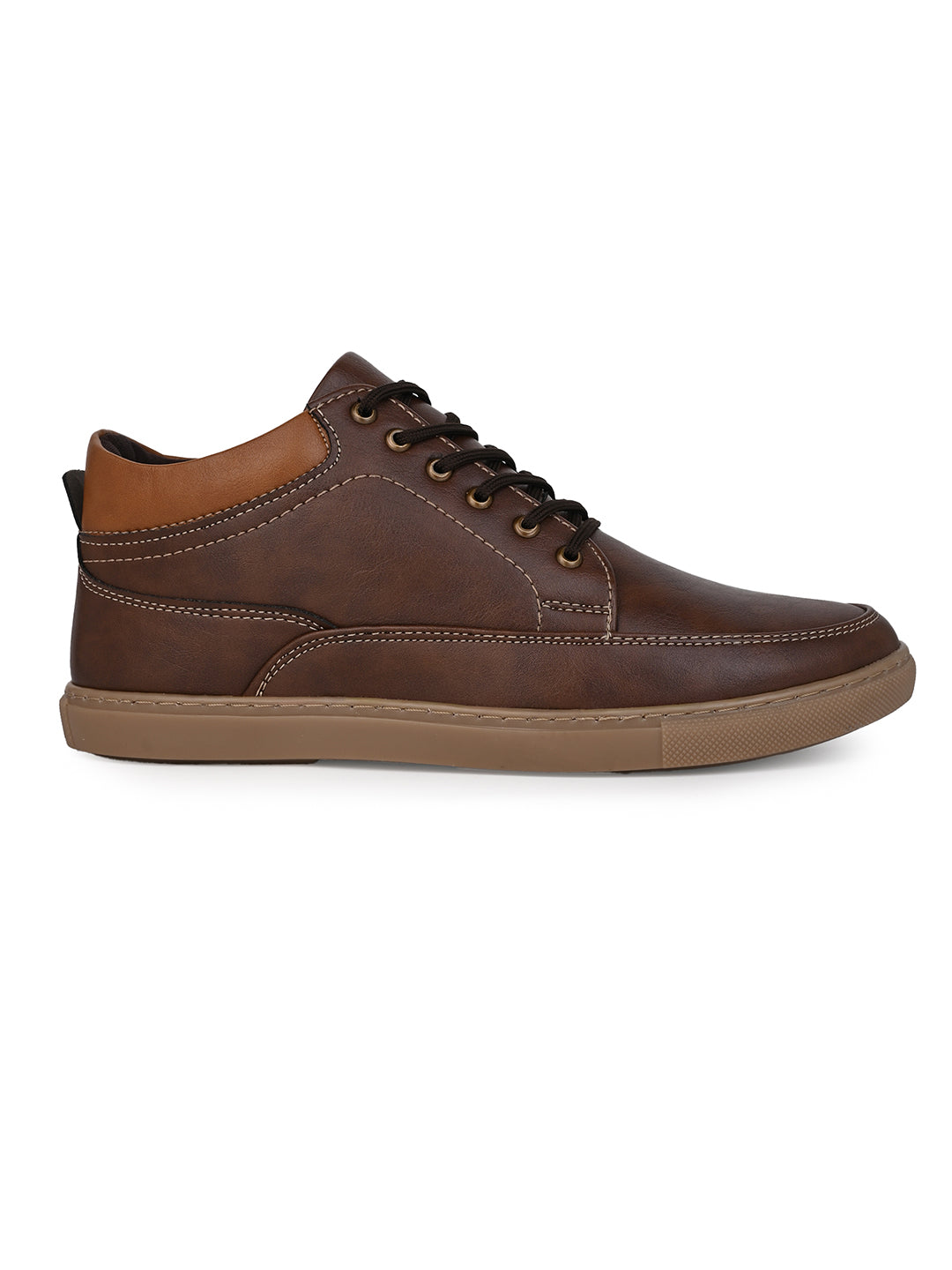 Fentacia Men Synthetic Casual Mid-Top Sneakers