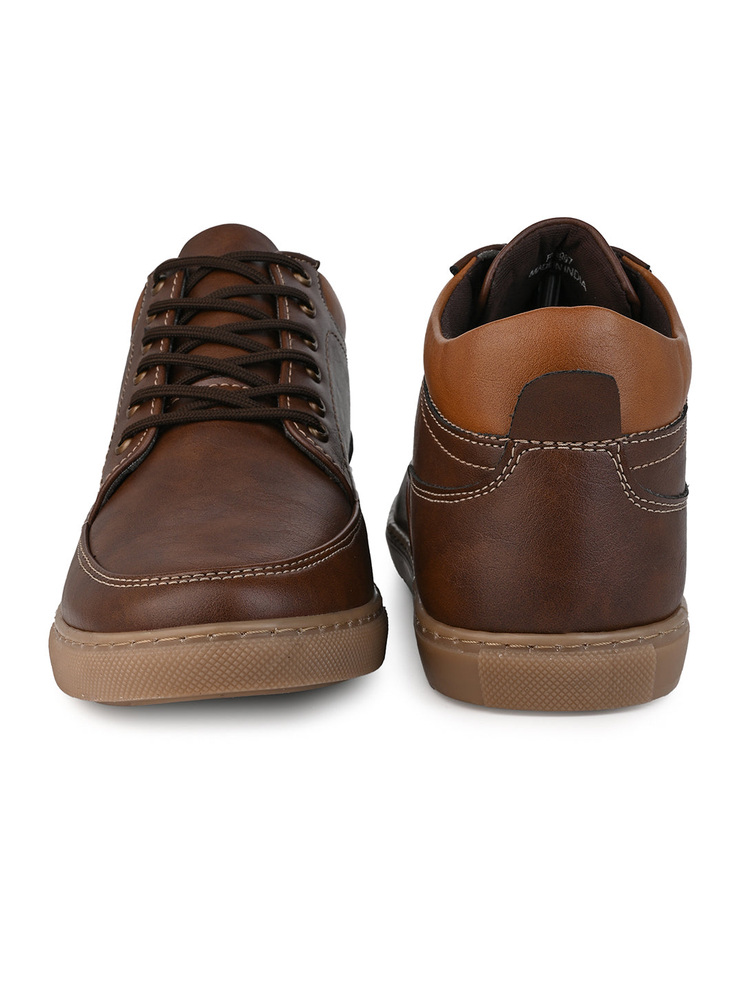 Fentacia Men Synthetic Casual Mid-Top Sneakers