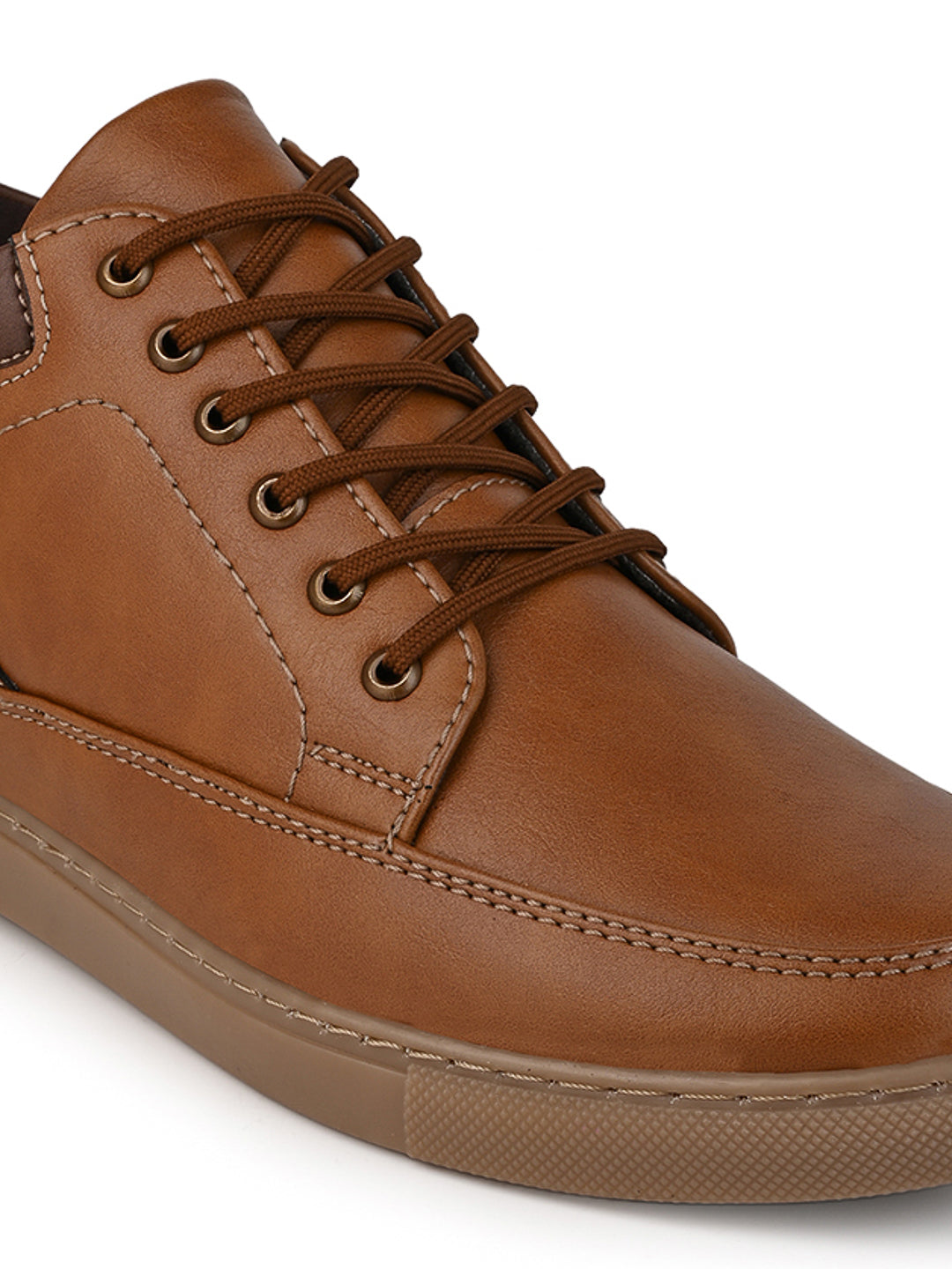 Fentacia Men Synthetic Casual Mid-Top Sneakers