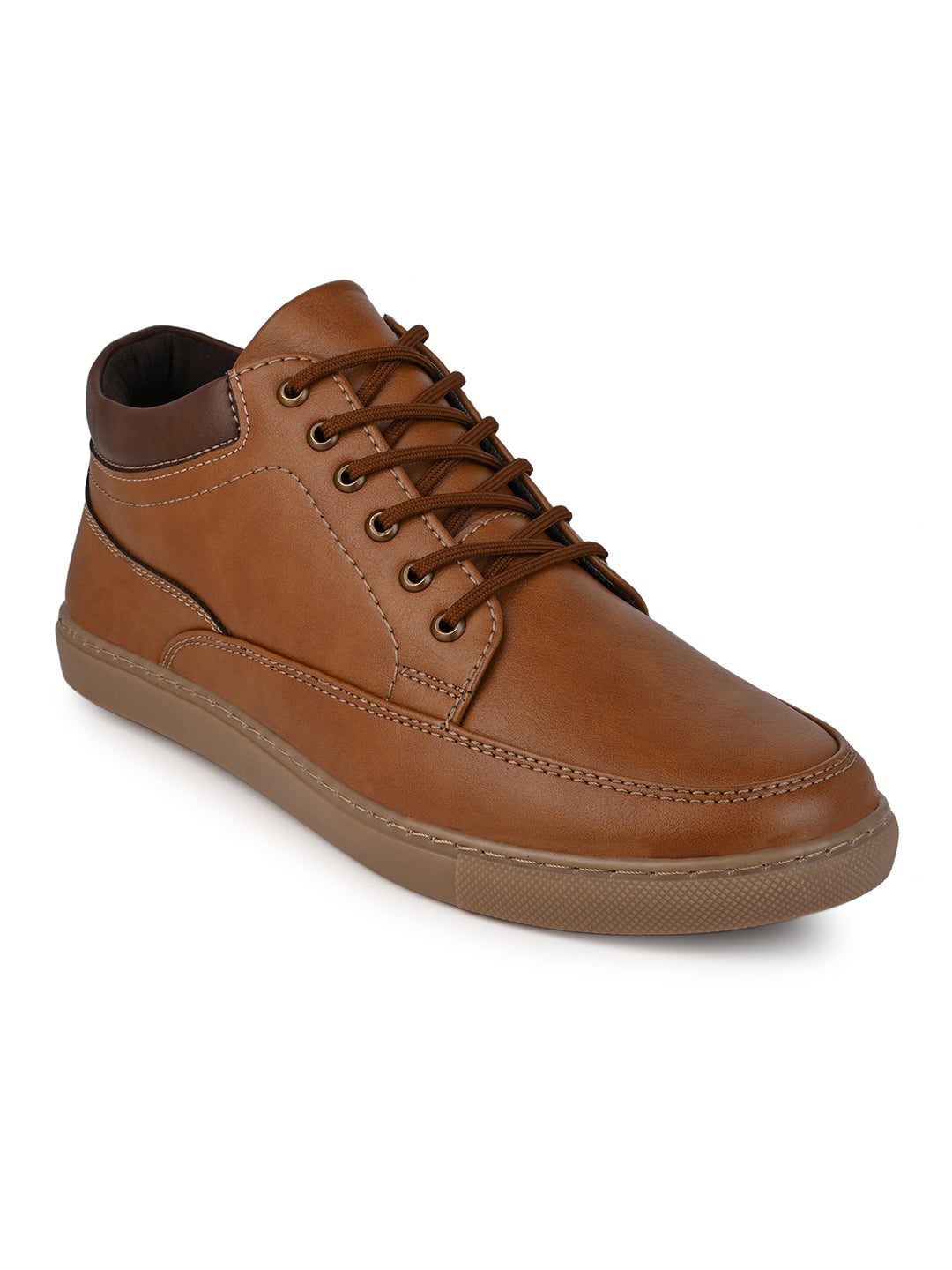 Fentacia Men Synthetic Casual Mid-Top Sneakers