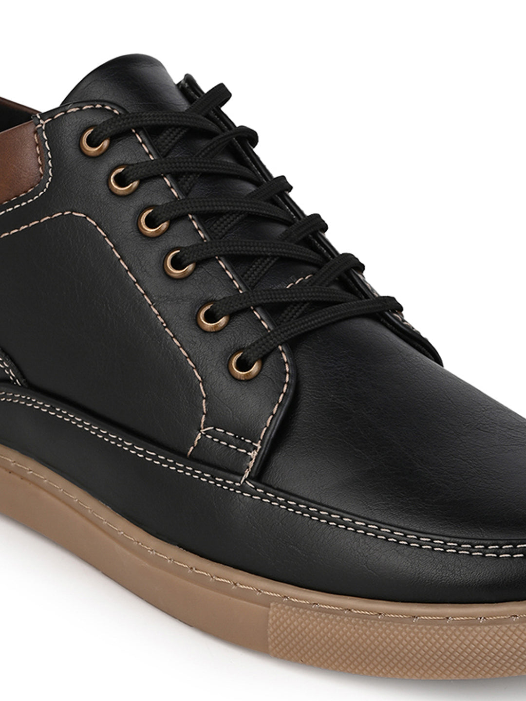 Fentacia Men Synthetic Casual Mid-Top Sneakers