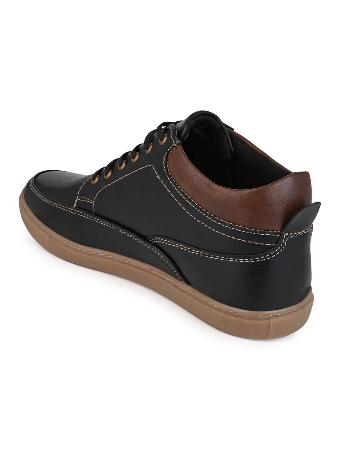 Fentacia Men Synthetic Casual Mid-Top Sneakers