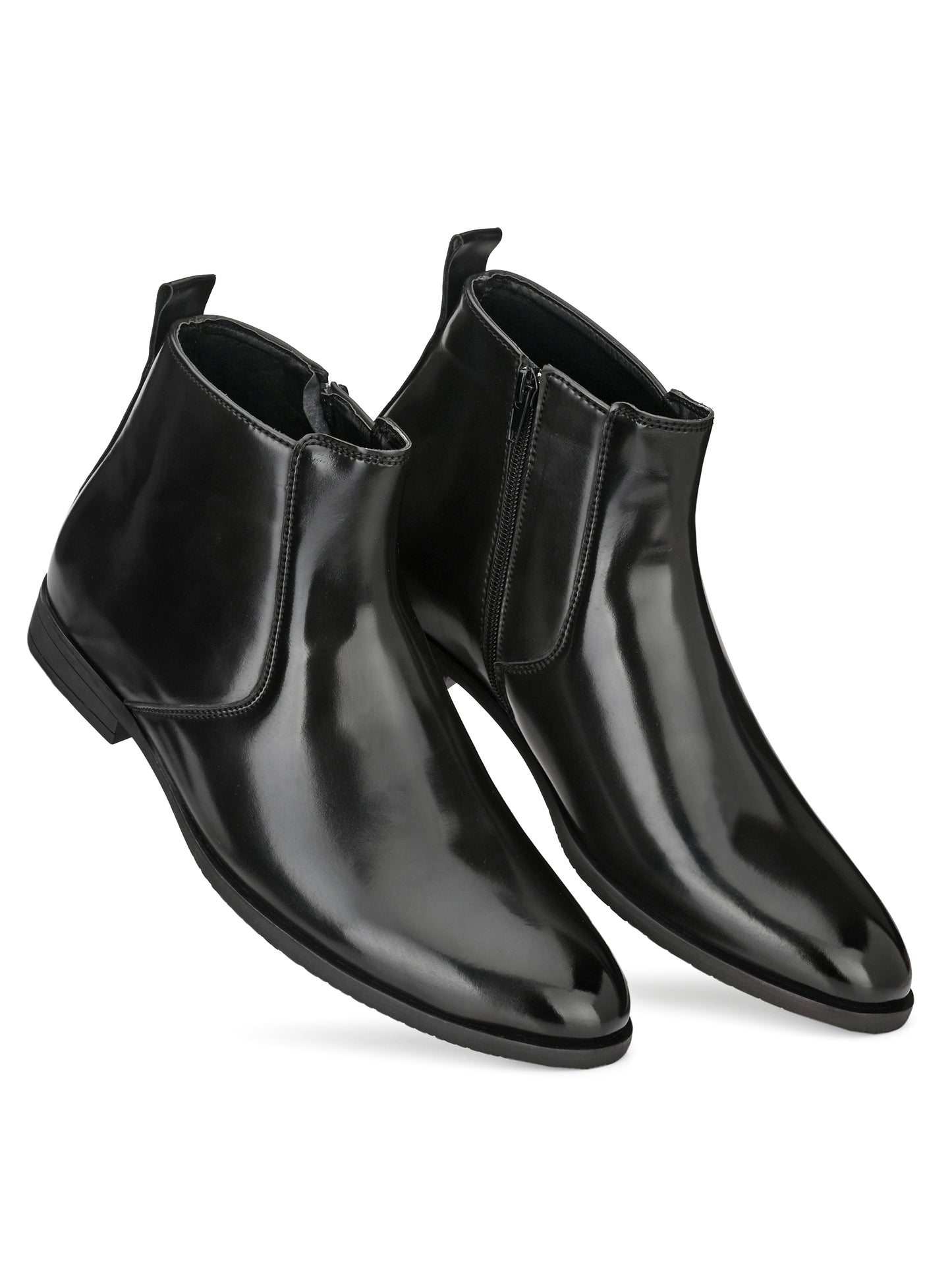 Fentacia Men Zipper Formal Boots – Fentacia Footwear
